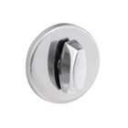 Fechadura Porta de Banheiro 55mm Aço Cromado Arc Arouca