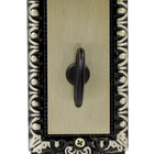 Fechadura Porta de Banheiro 55mm Aço Oxidado Mercúrio Arouca