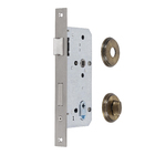 Fechadura para Porta de Banheiro Antique 55mm Comum 620 La Fonte