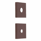 Fechadura para Porta de Banheiro Corten 55mm Comum Roseta Beethoven Pado