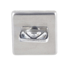 Fechadura para Porta de Banheiro Polido 40mm Comum Roseta Premium Aliança