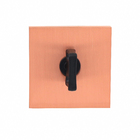 Fechadura para Porta de Banheiro Rose Gold 55mm Comum Roseta Karli Pado