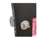 Fechadura Porta De Correr Trava Bico Duplo Pado Inox Polido