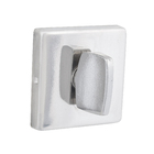 Fechadura para Porta do Banheiro Cromado 55mm Simples 451 La Fonte