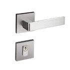 Fechadura Porta Externa Modena Pado Escovada Acetinada 55mm