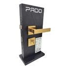 Fechadura Porta Externa Pado Retro Dourado Escovado 55mm