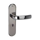 Fechadura para Porta Interna Cromado 40mm Comum Roseta Galaxy Aliança