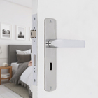 Fechadura para Porta Interna Cromado 40mm Comum com Espelho Victoria Arouca