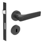 Fechadura Porta Interna Pici Imab Preta Preto Quarto 55mm