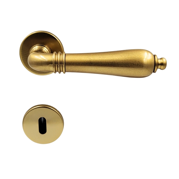 Fechadura Porta Interna Quarto Lily Imab Dourado Ouro Acetina
