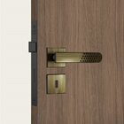 Fechadura Porta Interna Stam 813/21 Antique Ouro Velho 40mm