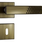 Fechadura Porta Interna Stam 813/21 Antique Ouro Velho 40mm