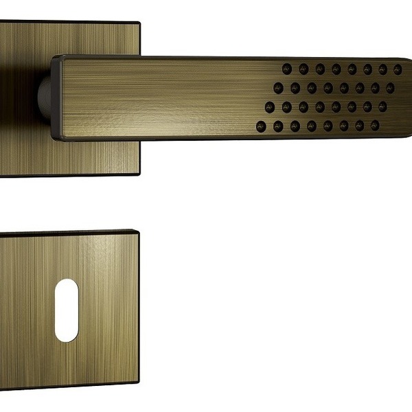 Fechadura Porta Interna Stam 813/21 Antique Ouro Velho 40mm