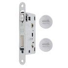 Fechadura para Porta Pivotante 55mm Aço Cromado Acetinado BZ1710G70 Imab