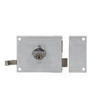 Fechadura Portão 99mm Zamac Cromado Portão Arouca