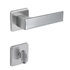 Fechadura para Portas de Banheiro 40mm Aço Acetinado Chess Arouca