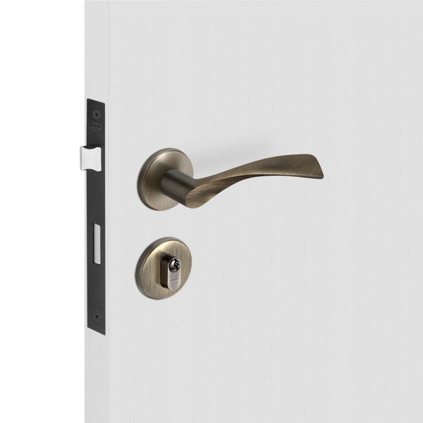 Fechadura Qattro Externa 55mm Antique M0971z R0077 Er1750 Ros