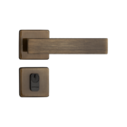 Fechadura Quadra Bronze Oxidado Externa