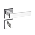 Fechadura Retro Banheiro 40mm Roseta Cromada Rq3 411-40pb Cr