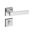 Fechadura Retro Cromado Externa