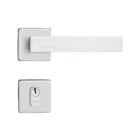 Fechadura Retro Em Inox Escovado Externa