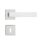 Fechadura Retro Em Inox Escovado Interna