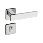 Fechadura Retro Em Inox Polido Externa