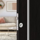 Fechadura Rolete 3f Modelo 720r55  - Cromo Acetinado