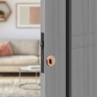 Fechadura Rolete 3f Modelo 720r55  - Rosé