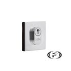 Fechadura Rolete 55mm Cromada Uniao Mundial