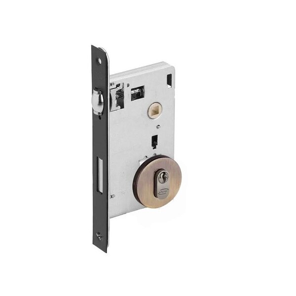 Fechadura Rolete Pivotante Imab 1710 Antique Ouro Velho 55mm