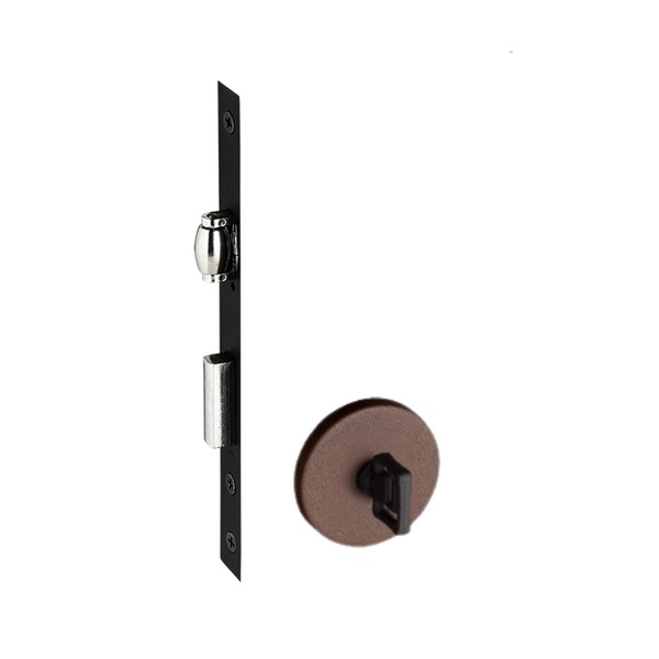 Fechadura Rolete Porta Banheiro Wc Pivotante Pado Corten Marr