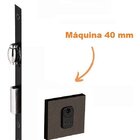 Fechadura Rolete Porta Pivotante Pado Corten Marrom 40mm 453