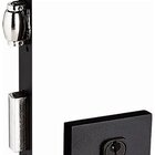 Fechadura Rolete Porta Pivotante Pado Preta Preto 40mm 453