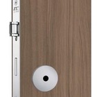 Fechadura Rolete Porta Pivotante Stam 800 Escovada Tetra 40m