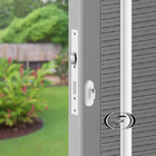 Fechadura Rolete Serralheiro 522 Branca 3f