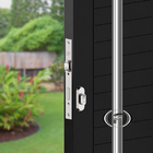 Fechadura Rolete Serralheiro 522 Cromada 3f