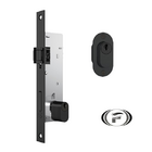 Fechadura Rolete Serralheiro 522 Preta 3f