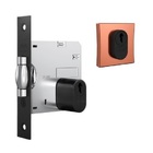 Fechadura Rolete Stam 1005 Par Porta Pivotante Rose