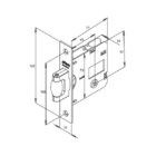 Fechadura Rolete-tetra-1005-stam