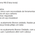 Fechadura Sara Bronze Oxidado Interna