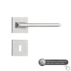 Fechadura Sara Cromo Acetinado Para Banheiro