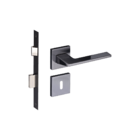 Fechadura Sara Grafite Escovado Interna