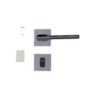 Fechadura Sara Grafite Polido Externa