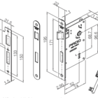 Fechadura Sara Rose Interna