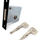 Fechadura Segurança Trava Tetra Pado Quadrado Preto Auxiliar