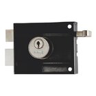 Fechadura Silvana De Sobrepor Para Portão Preta 921