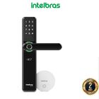 Fechadura Smart Embutir C/ Maçaneta Intelbras Ifr7000+ Preto
