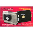 Fechadura Sobrepor Elétrica Inox