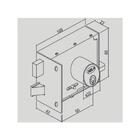 Fechadura Sobrepor Hela Para Portao Ref: 2008